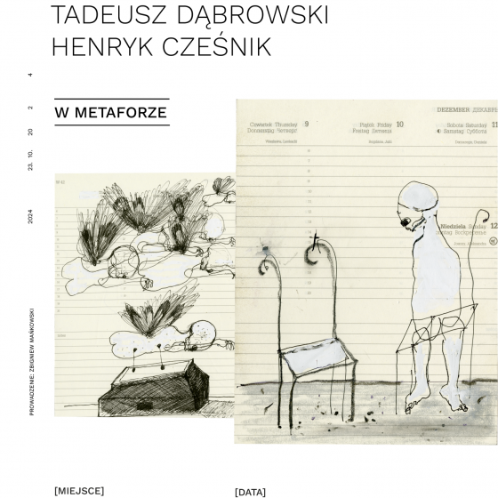 Tadeusz Dąbrowski + Henryk Cześnik | „W metaforze” – spotkanie autorskie