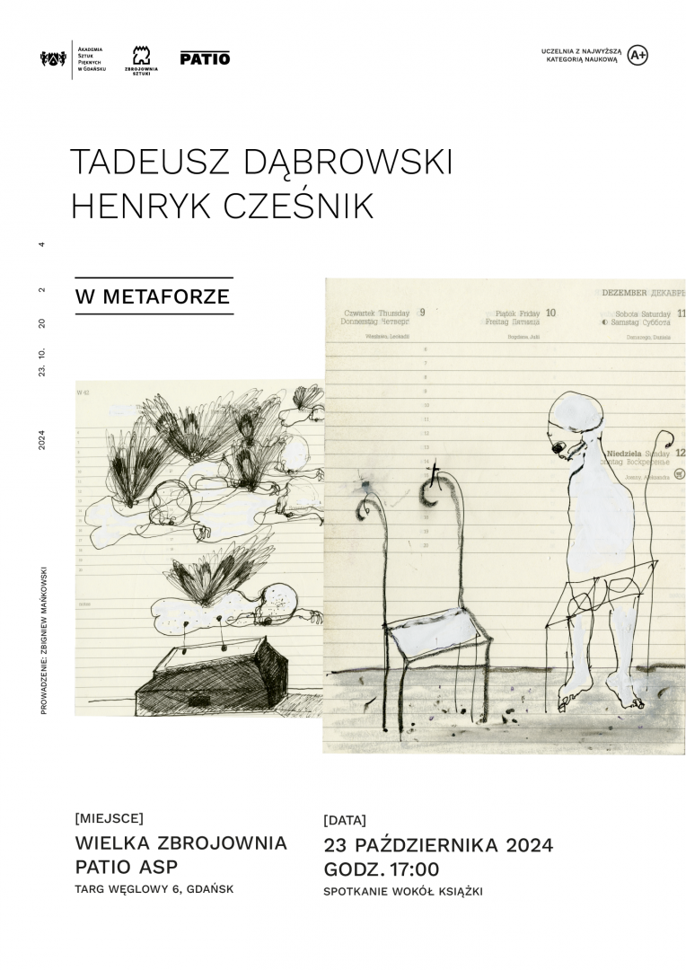 Tadeusz Dąbrowski + Henryk Cześnik | „W metaforze” – spotkanie autorskie