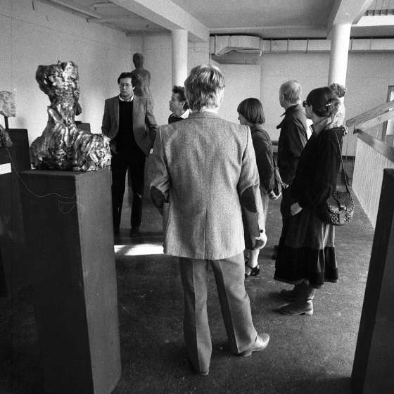Obrony prac dyplomowych na Wydziale Rzeźby, 1980 [I/28/21]