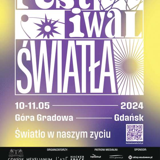 Pracownia Podstaw Projektowania Plastycznego na Festiwalu Światła 2024