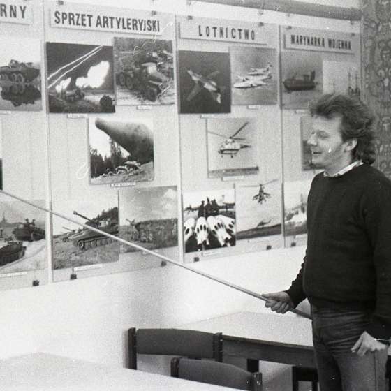 Zajęcia Studium Wojskowego, 1985 [XIX/8/036]