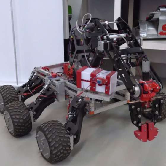 Marsjański łazik - projekt Stowarzyszenia Robotyków SKALP