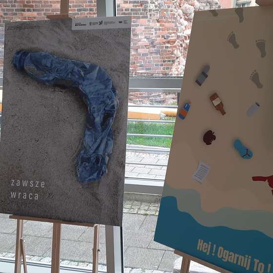 Proekologiczne murale naszych studentów_tek w przestrzeni Gdańska  - 14