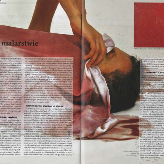 Ciało w malarstwie.  M.Haake  Arteon | Grudzień 2014