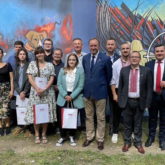 Uroczyste podsumowanie projektu „Solidarni z Ukrainą”