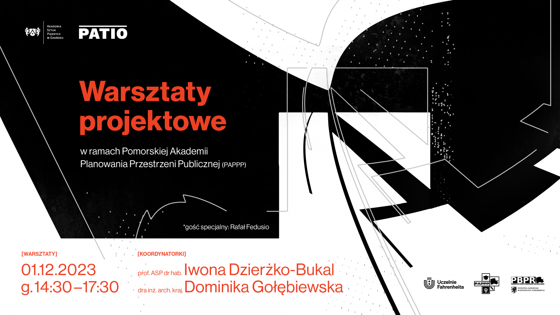 Warsztaty projektowe w ramach Pomorskiej Akademii Planowania Przestrzeni Publicznej (PAPPP), konsultacje graficzne