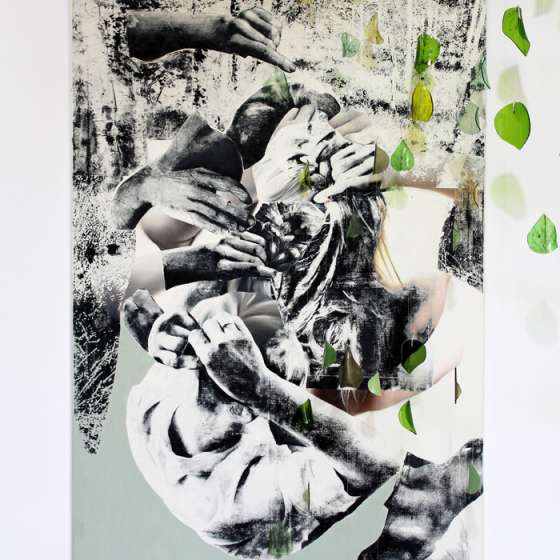 Instalacja: pomnit VIII, 150x100 cm, 2021
