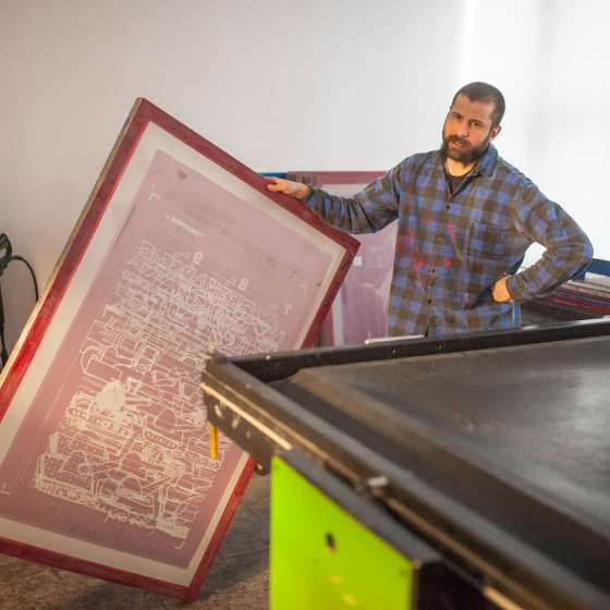 Warsztaty Akademia Otwarta | Serigrafia