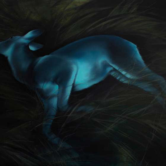 Transubstantion : the study of lasting or staying only a short time, 2022, olej na płótnie, 90x120 cm