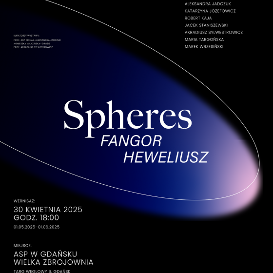 Wystawa Spheres. Fangor - Heweliusz