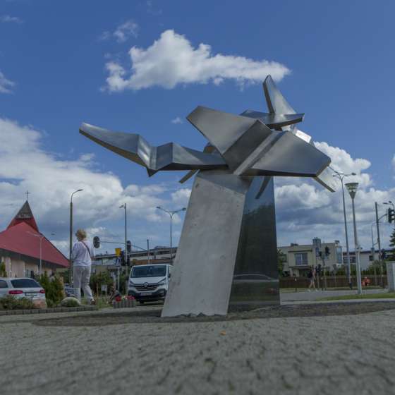 „Awiator” – rzeźba plenerowa; Gdańsk
