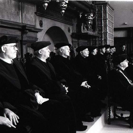 Obchody 50-lecia PWSSP w Gdańsku, Dwór Artusa, 1995 r.