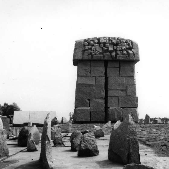 Pomnik - widok; Treblinka; 1961-1964; I/A/2/108