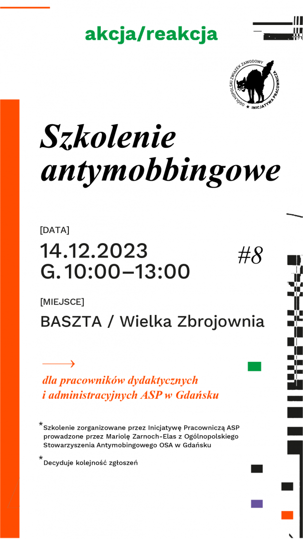 Szkolenie antymobbingowe