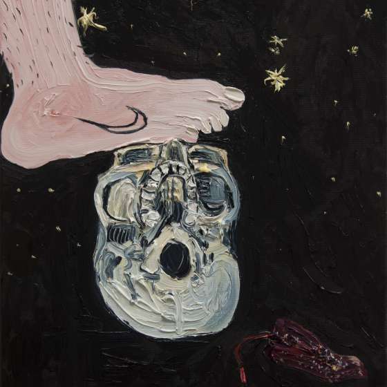 język, olej na płótnie, 60x50 cm 