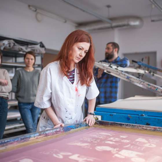 Warsztaty Akademia Otwarta | Serigrafia