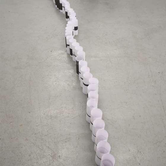 Dokumentacja wystawy indywidualnej pt. „Line of Displacement”, Galeria 5PR UAP, 2019