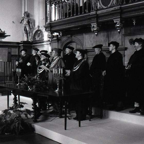 50-lecie PWSSP w Dworze Artusa w Gdańsku, 1995 [XIX/2/027]