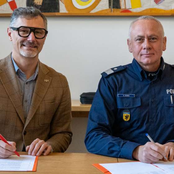 Porozumienie o współpracy na rzecz bezpieczeństwa między ASP Gdańsk a Pomorską Policją - 4