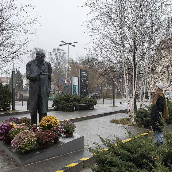 Pomnik Władysława Bartoszewskiego; Sopot
