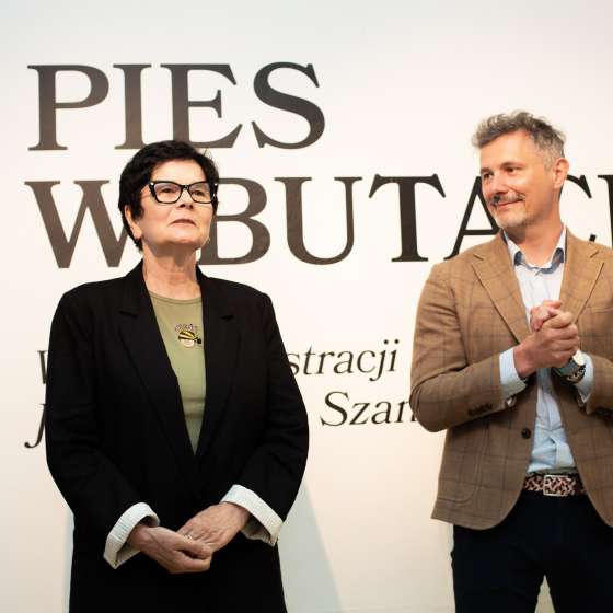 Pies w butach. Wystawa ilustracji Jana Marcina Szancera - 47