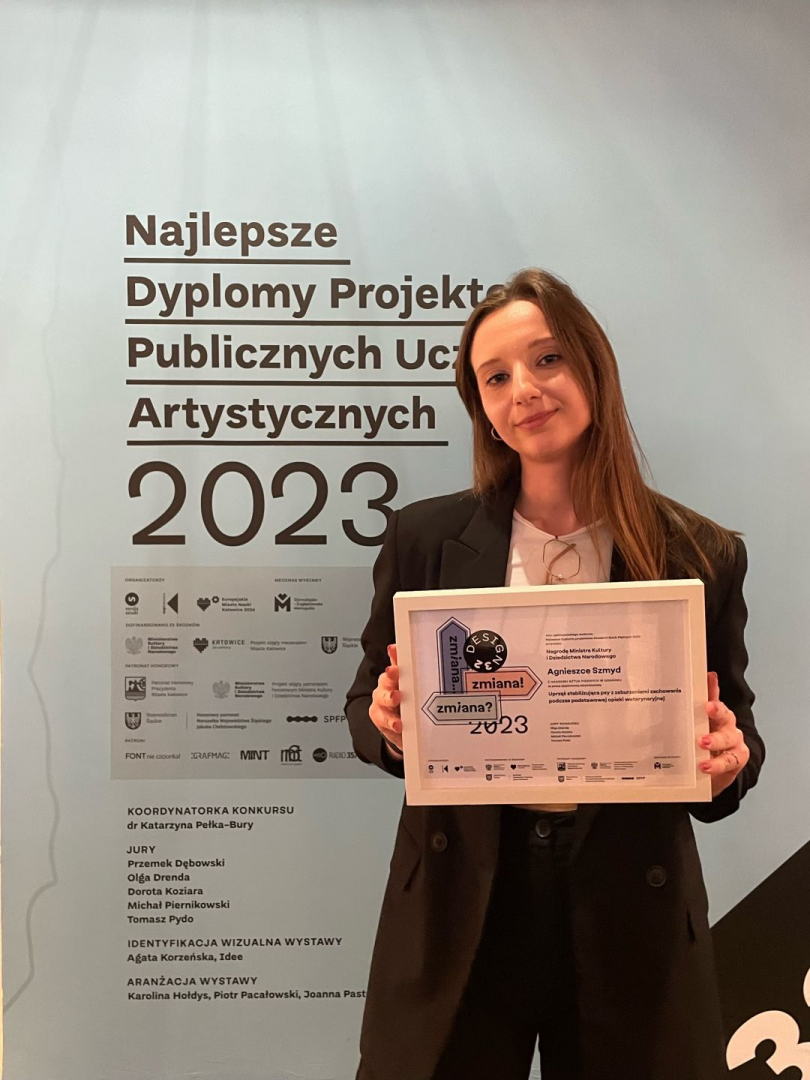 Nagroda MKiDN dla absolwentki Wydziału Wzornictwa
