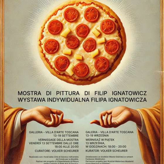 PIZZA PROFANUM - Individual Exhibition of Filip Ignatowicz