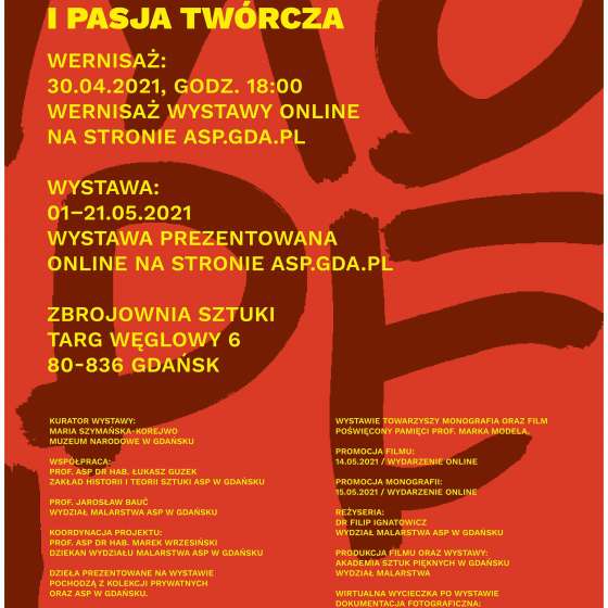 MAREK MODEL. Materia malarska i pasja twórcza