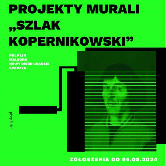  Konkurs na projekty murali „Szlak Kopernikowski” rozstrzygnięty!