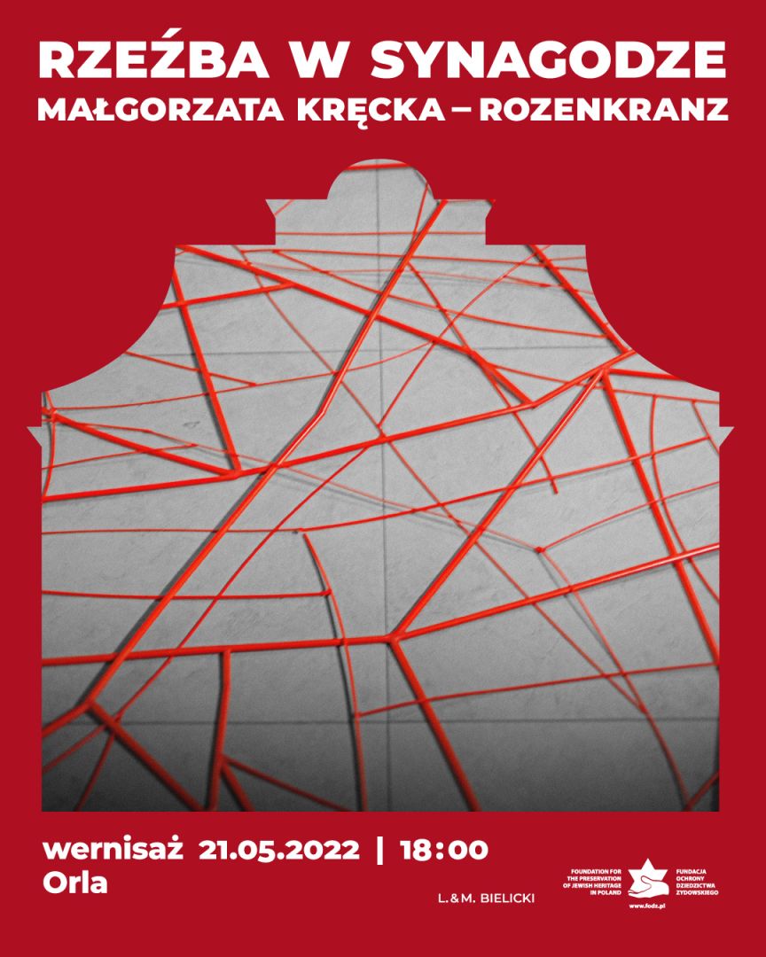 Rzeźba w synagodze. Małgorzata Kręcka-Rozenkranz