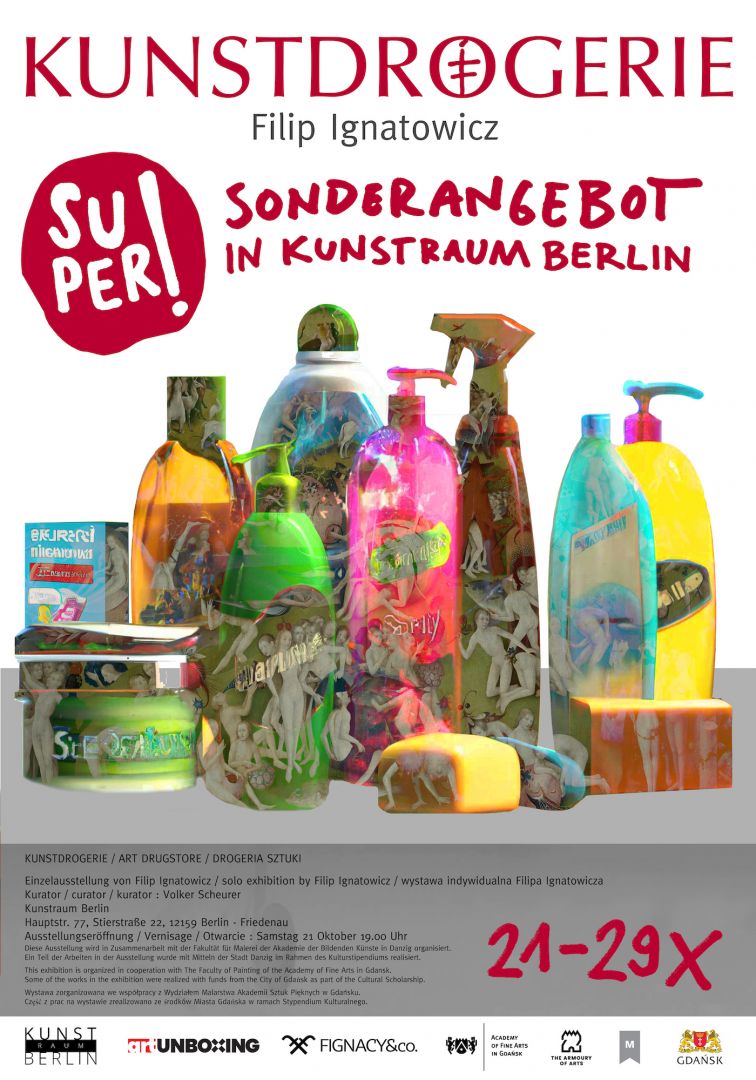 Filip Ignatowicz. Drogeria Sztuki w Kunstraum Berlin