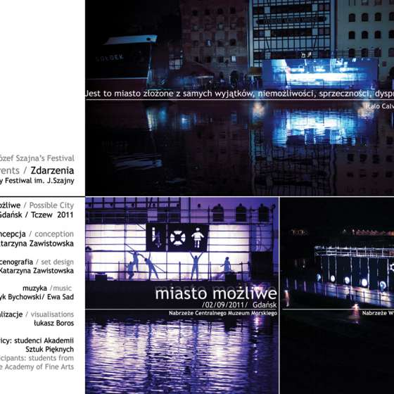 Teatr na barce. Miasto Możliwe