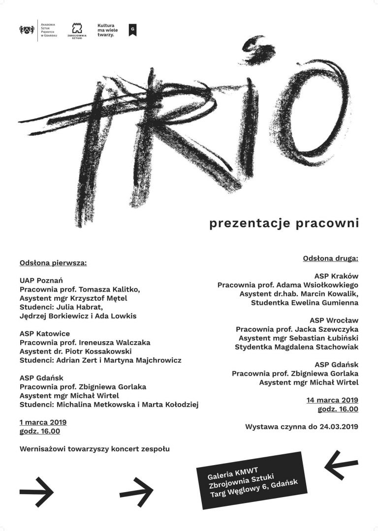 Trio. Prezentacje pracowni