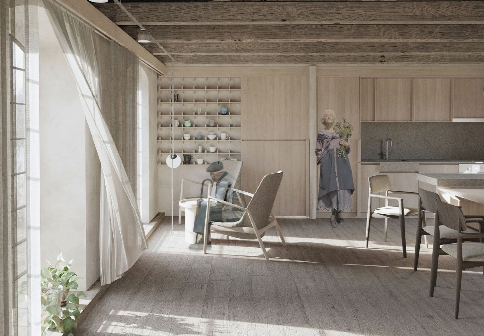 Najlepszy Dyplom Architektury Wnętrz: II miejsce Agaty Werochowskiej
