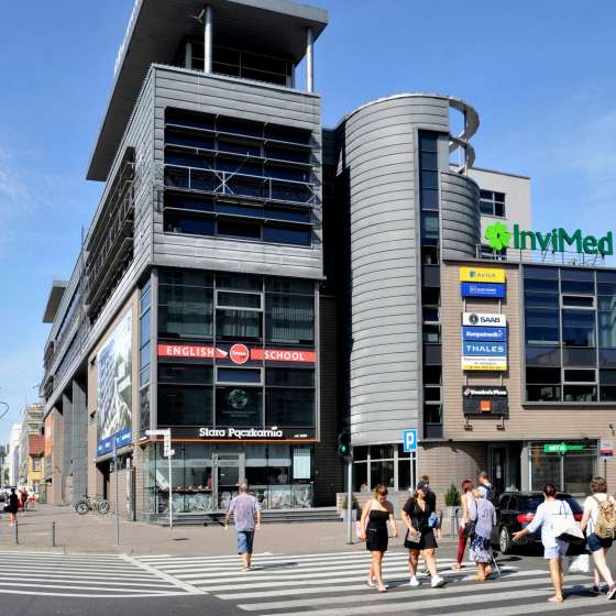 Centrum Kwiatkowskiego - projekt obiektu handlowo-usługowego z częścią biurową; Gdynia