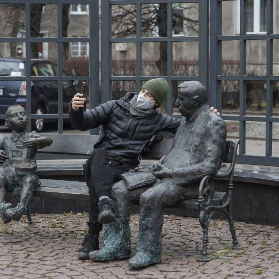 Pomnik z Oskarkiem; Gdańsk