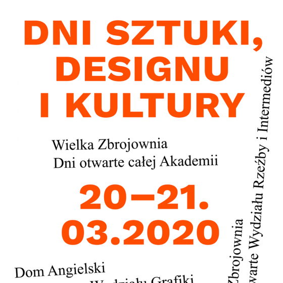Otwarte Dni Sztuki Designu i Kultury 2020
