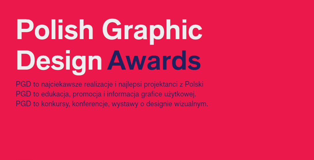 Polish Graphic Design Awards. Konrad Rószkowski i Patryk Hardziej nagrodzeni