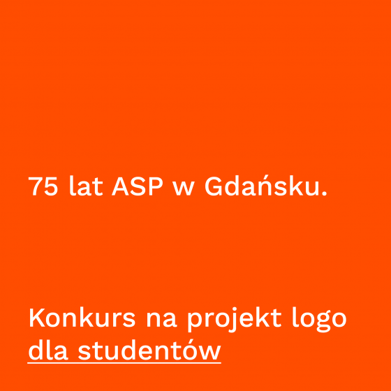 Konkurs na projekt logo dla studentów z okazji 75-lecia ASP! - 1