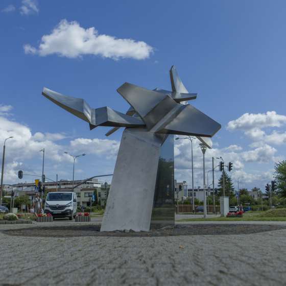 „Awiator” – rzeźba plenerowa; Gdańsk