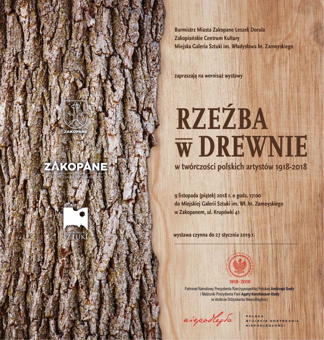Rzeźba w drewnie w twórczości polskich artystów 1918 - 2018 