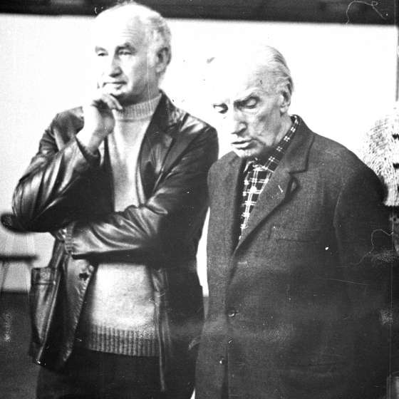 Franciszek Duszeńko i Stanisław Horno-Popławski, l. 70. XX w.