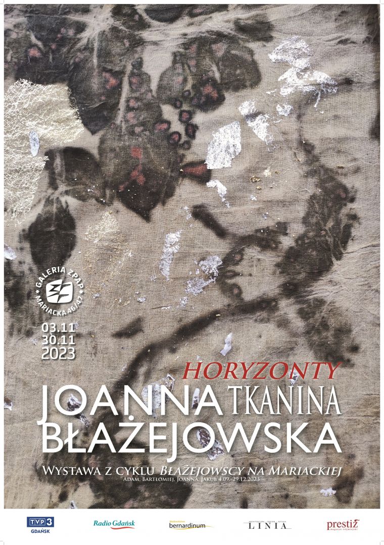 Wystawa tkaniny Joanny Błażejowskiej