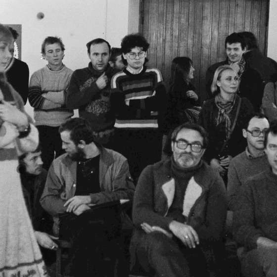 Obrony prac dyplomowych na Wydziale Malarstwa – Katedrze Grafiki Użytkowej, 1982-1984 [I/97/32]