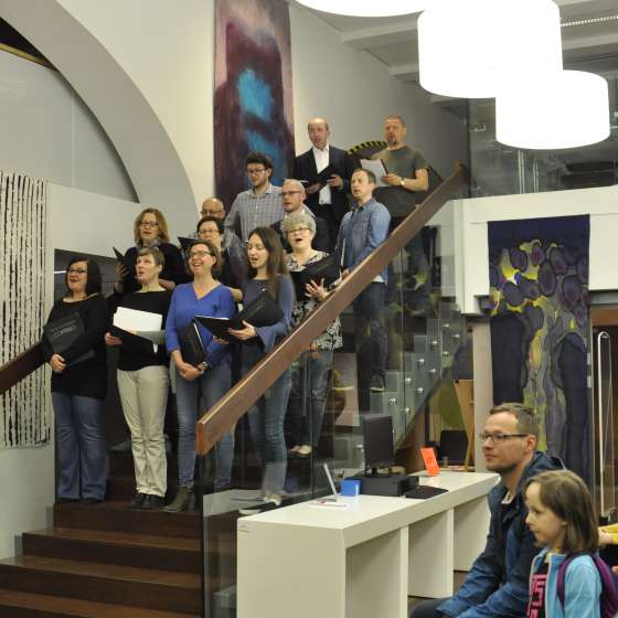 Kolory dźwiękiem malowane | Noc Muzeów w Bibliotece ASP w Gdańsku