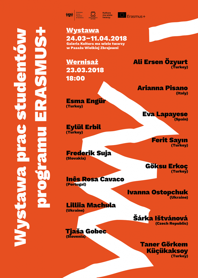 Wystawa prac studentów programu ERASMUS+