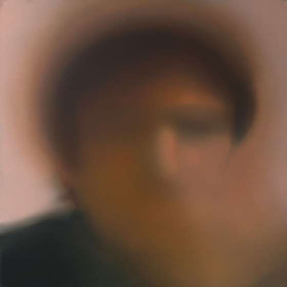 Tomasz Wiktor, Echo, olej na płótnie, 100x100 cm, 2017