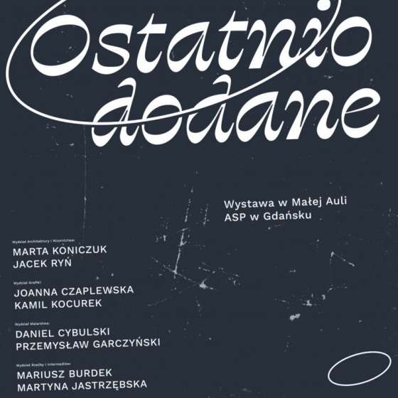 Wystawa „Ostatnio dodane” w Małej Auli ASP
