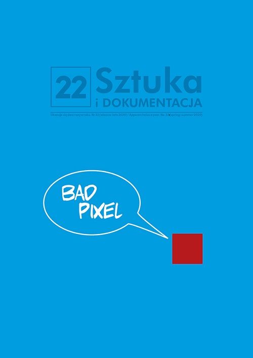 Sztuka i Dokumentacja |nr 22| 2020