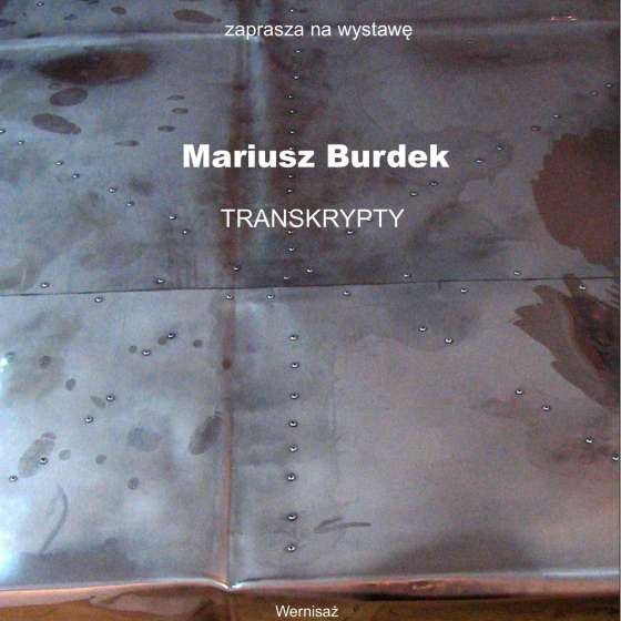 Mariusz Burdek. Transkrypty